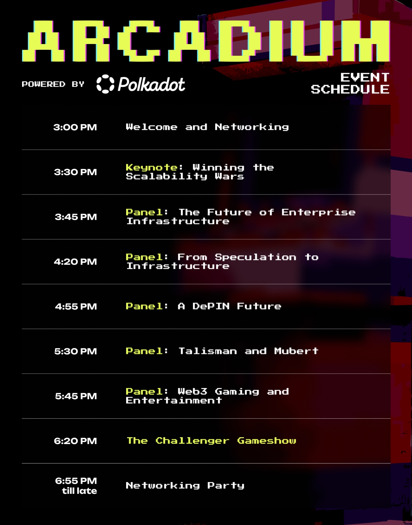 🎮 Arcadium by Polkadot: Singapore Token2049 | Sero